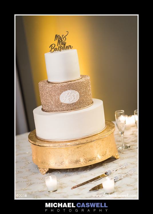 Cocoa Bean New Orleans Wedding Cake