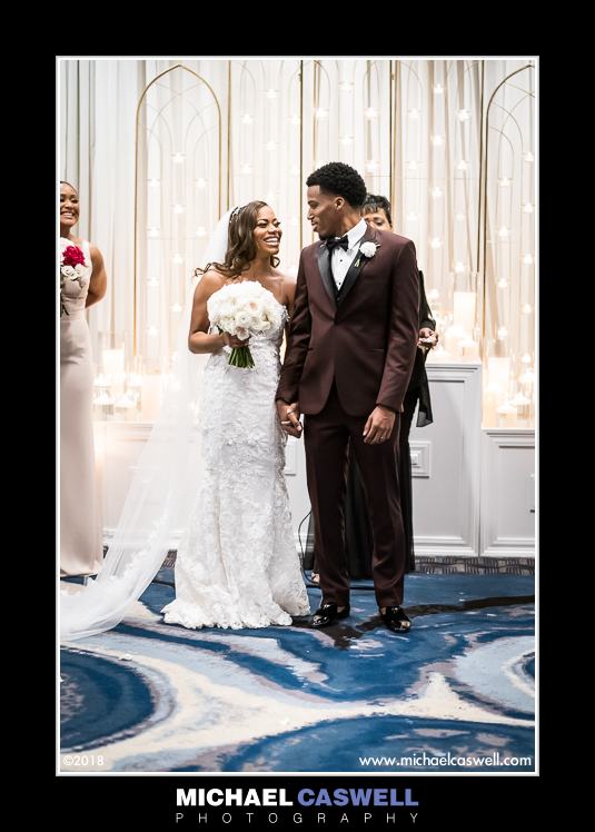 Wedding Ceremony at the DoubleTree Hotel in New Orleans