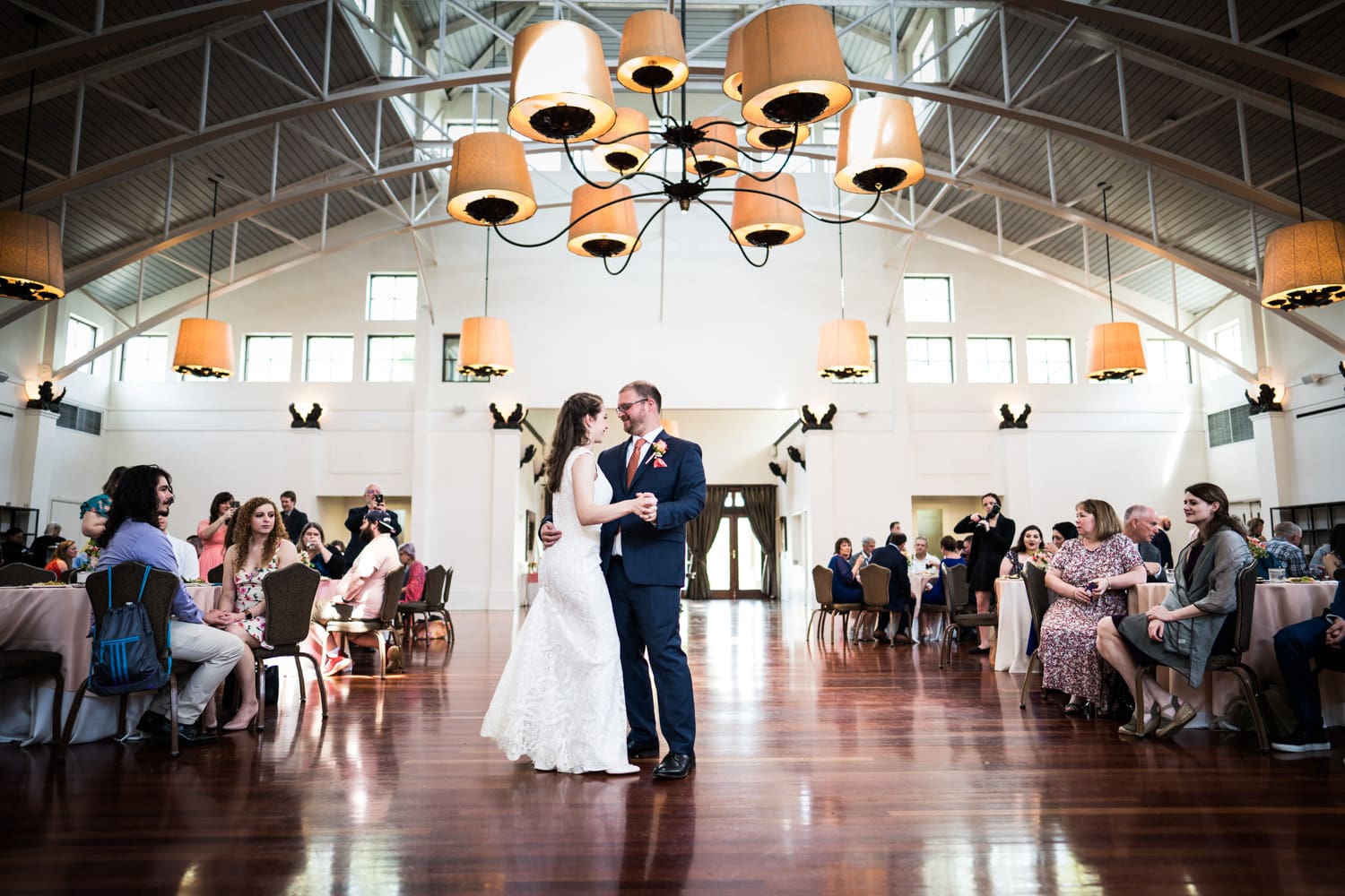 Audubon Tea Room wedding first dance