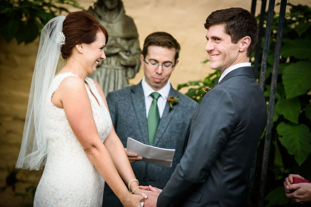 Beauregard-Keyes House wedding ceremony