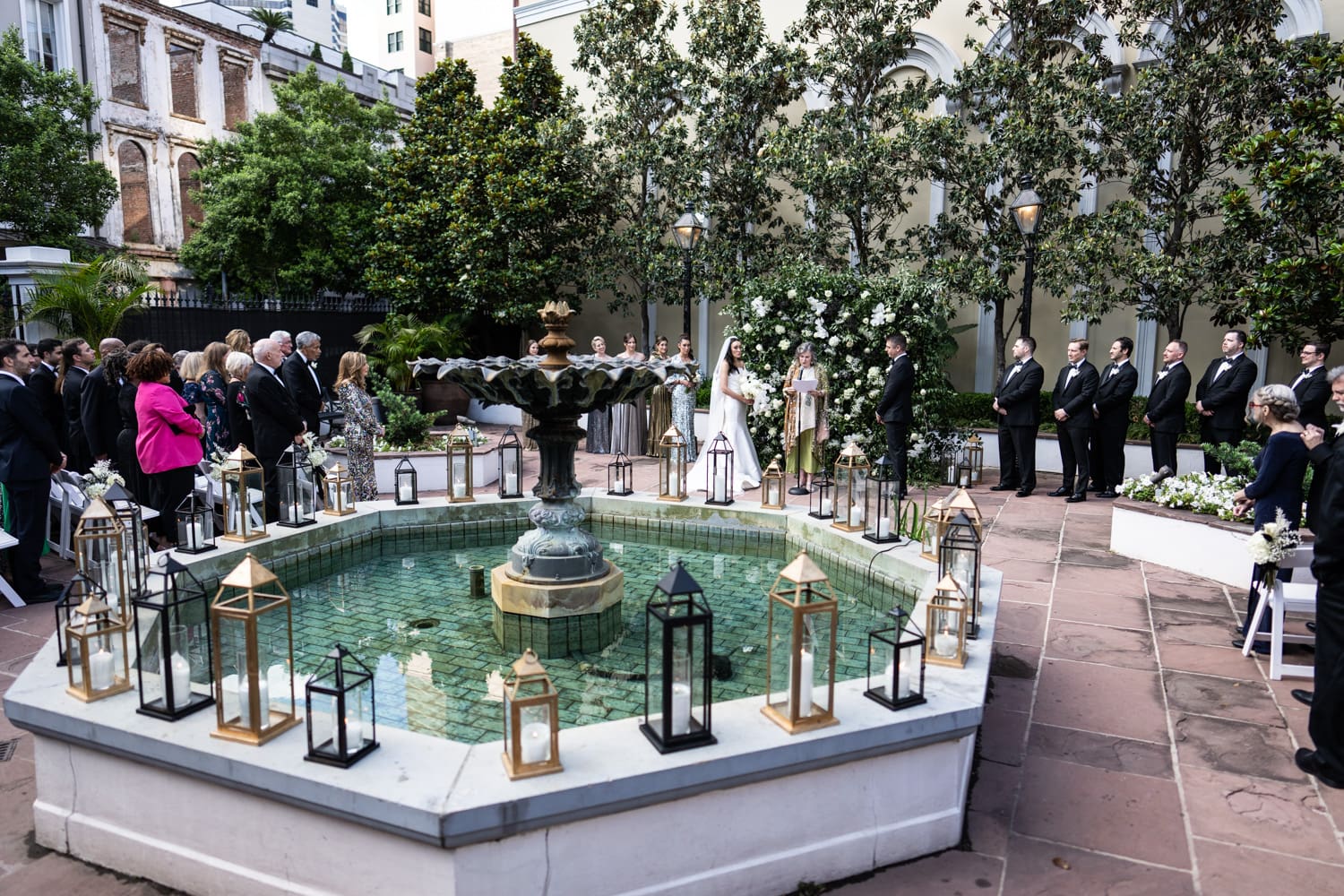 Wedding ceremony at Board of Trade