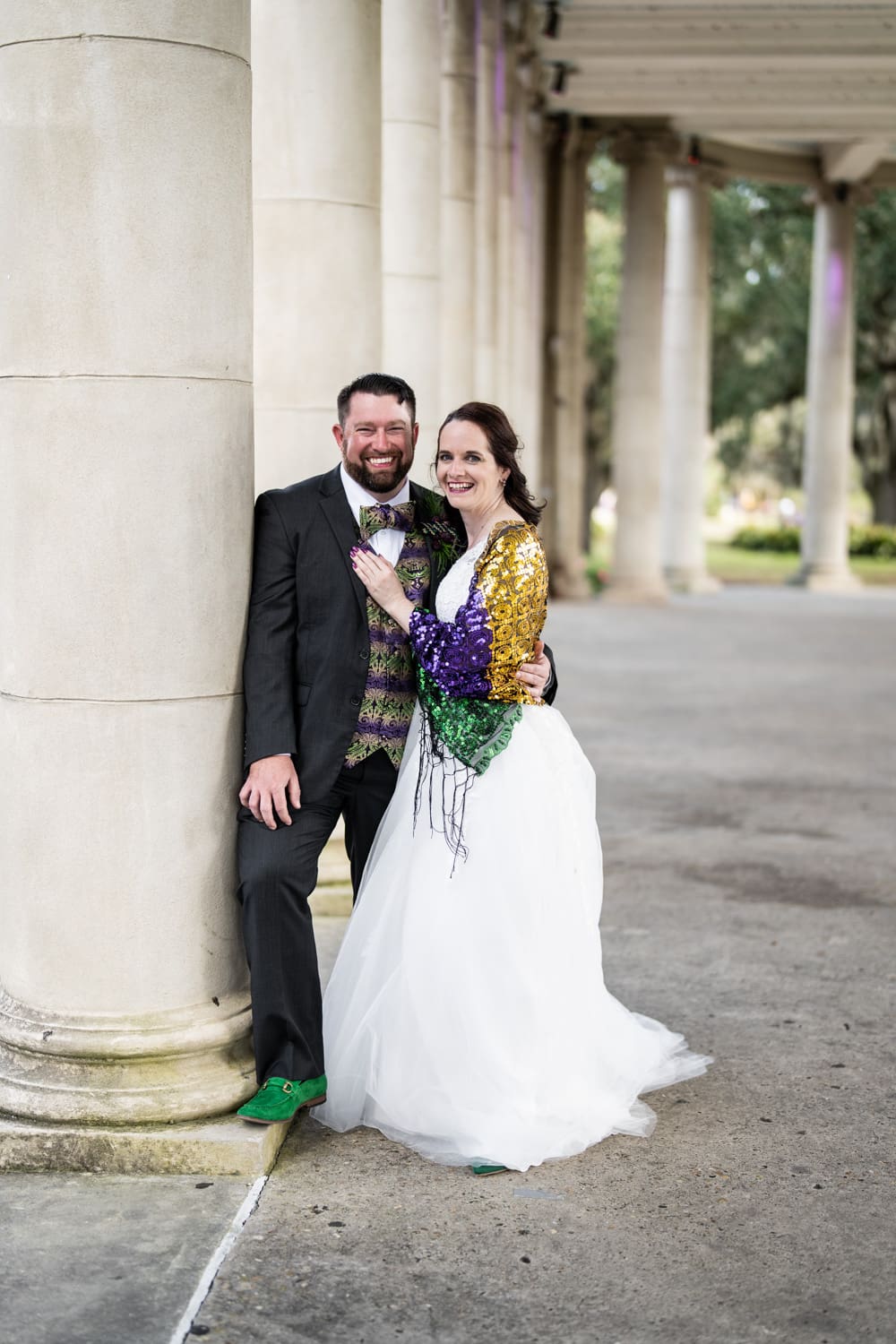 Couple in City Park