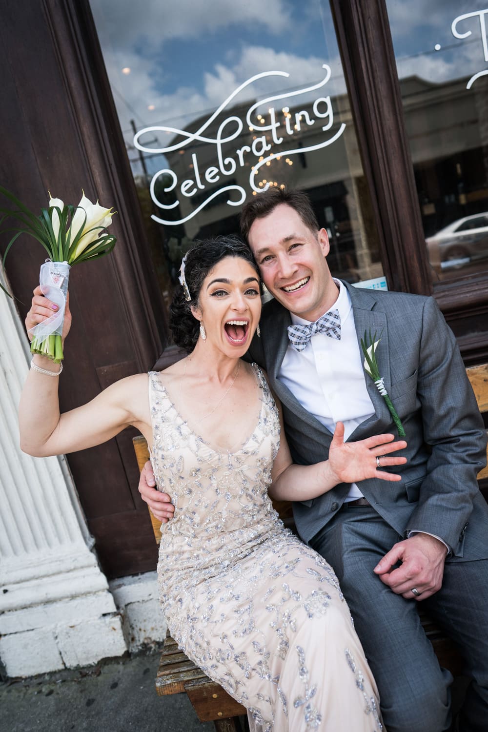 Couple at Coquette wedding in New Orleans