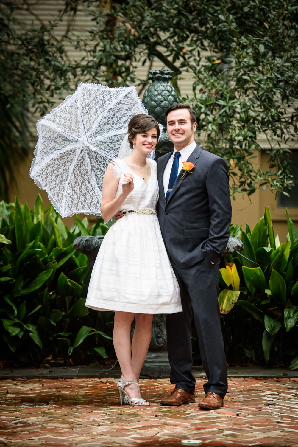 Elopement at Degas House in New Orleans