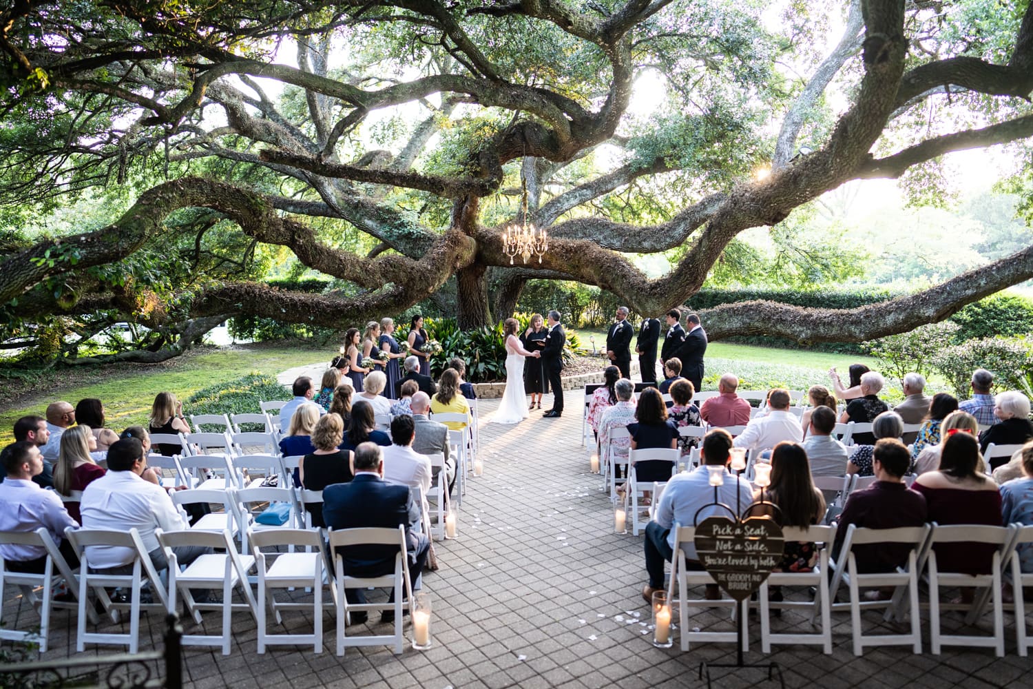 Wedding ceremony at The Greenwood