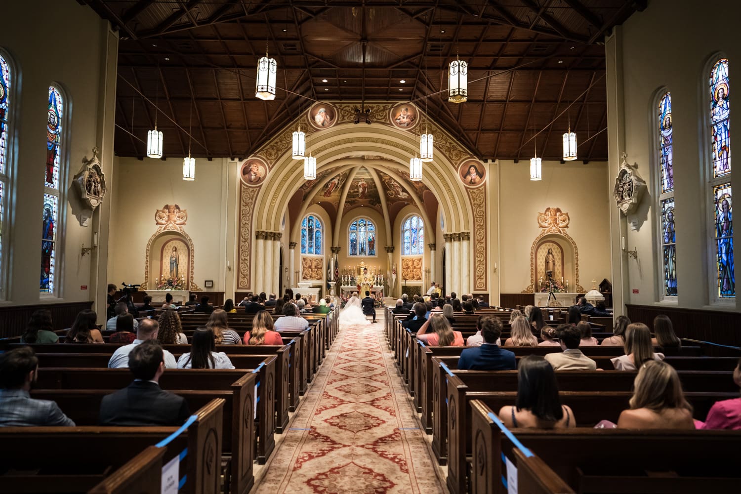 Lafayette wedding at St. Genevieve