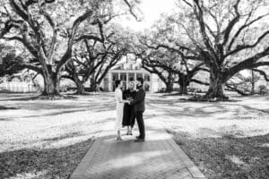 Elopement at Oak Alley Plantation