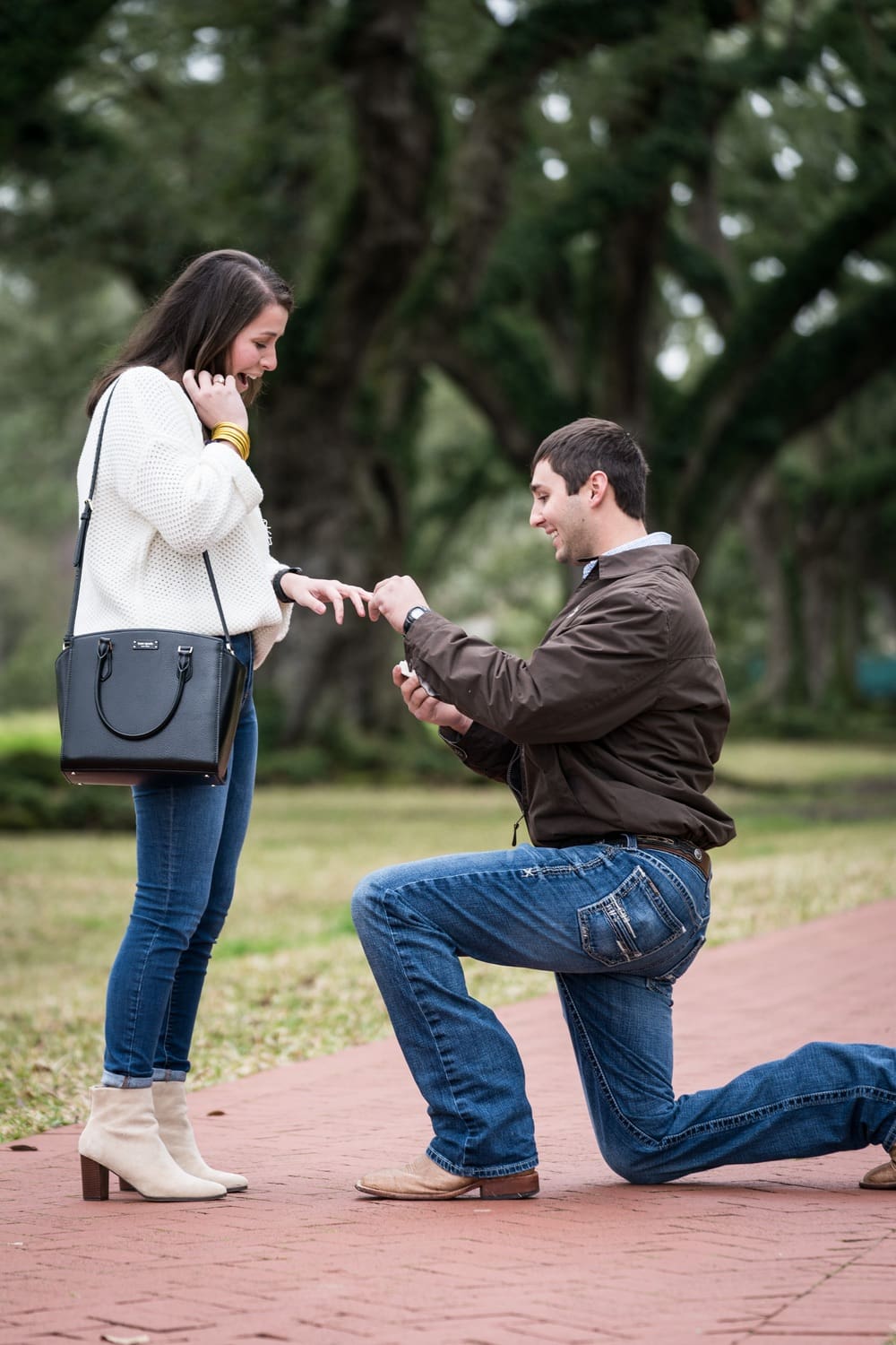 Oak Alley marriage proposal