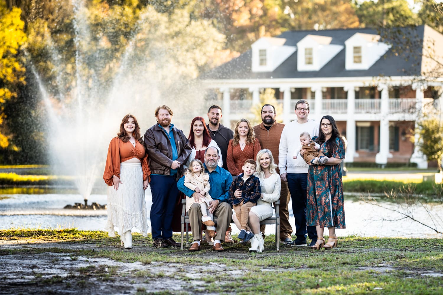 Family portrait session in Slidell Louisiana