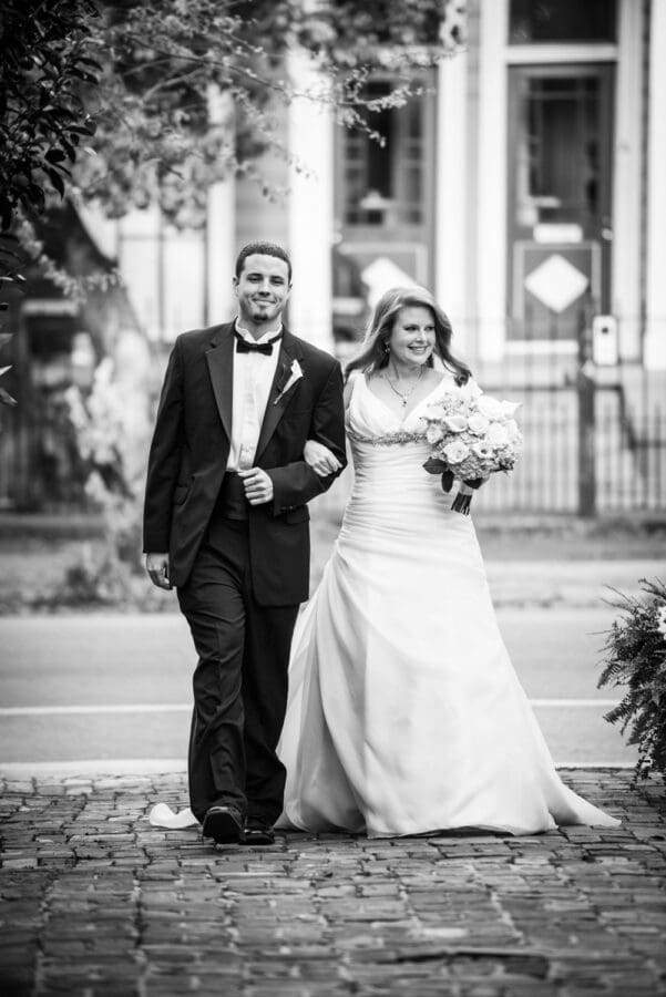 Bride at Terrell House wedding