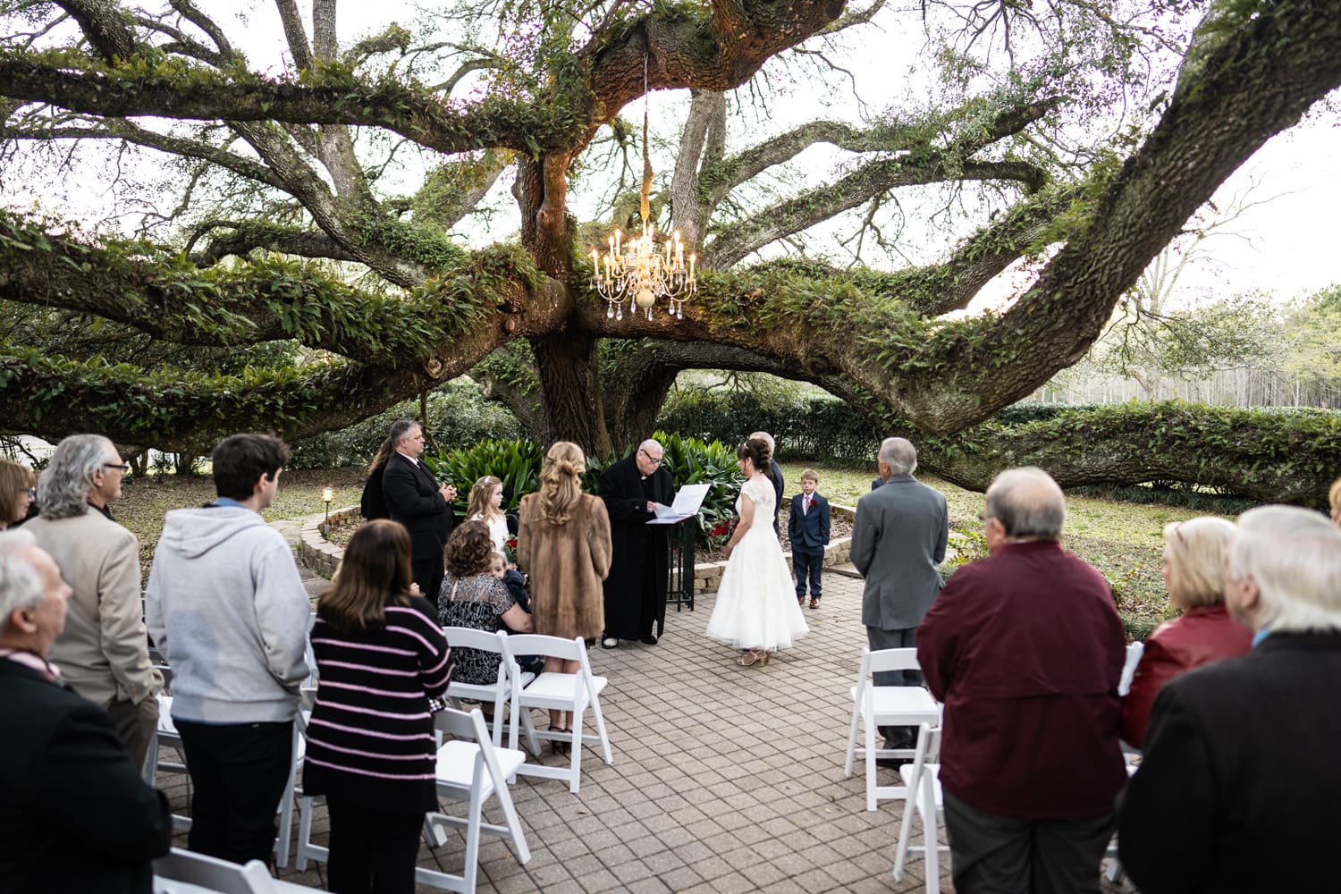 Vow renewal at Vintage Court