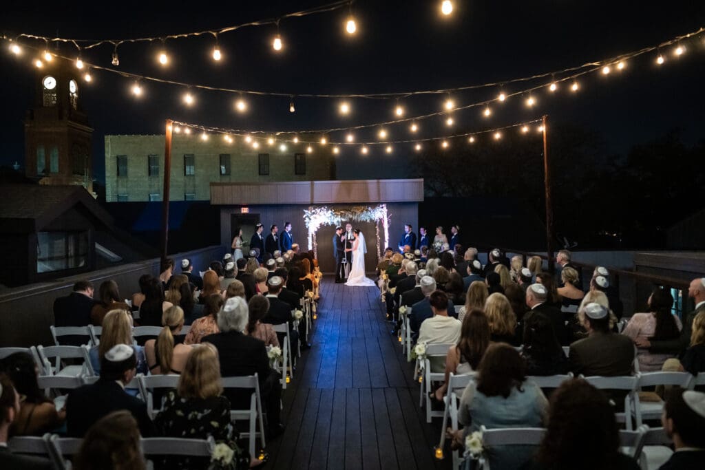 Capulet wedding ceremony at night