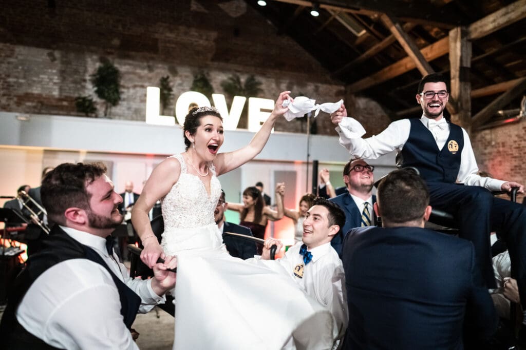 Hora at Capulet wedding reception in New Orleans