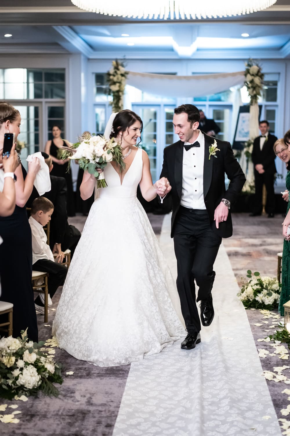 Wedding ceremony at the Westin Hotel in New Orleans